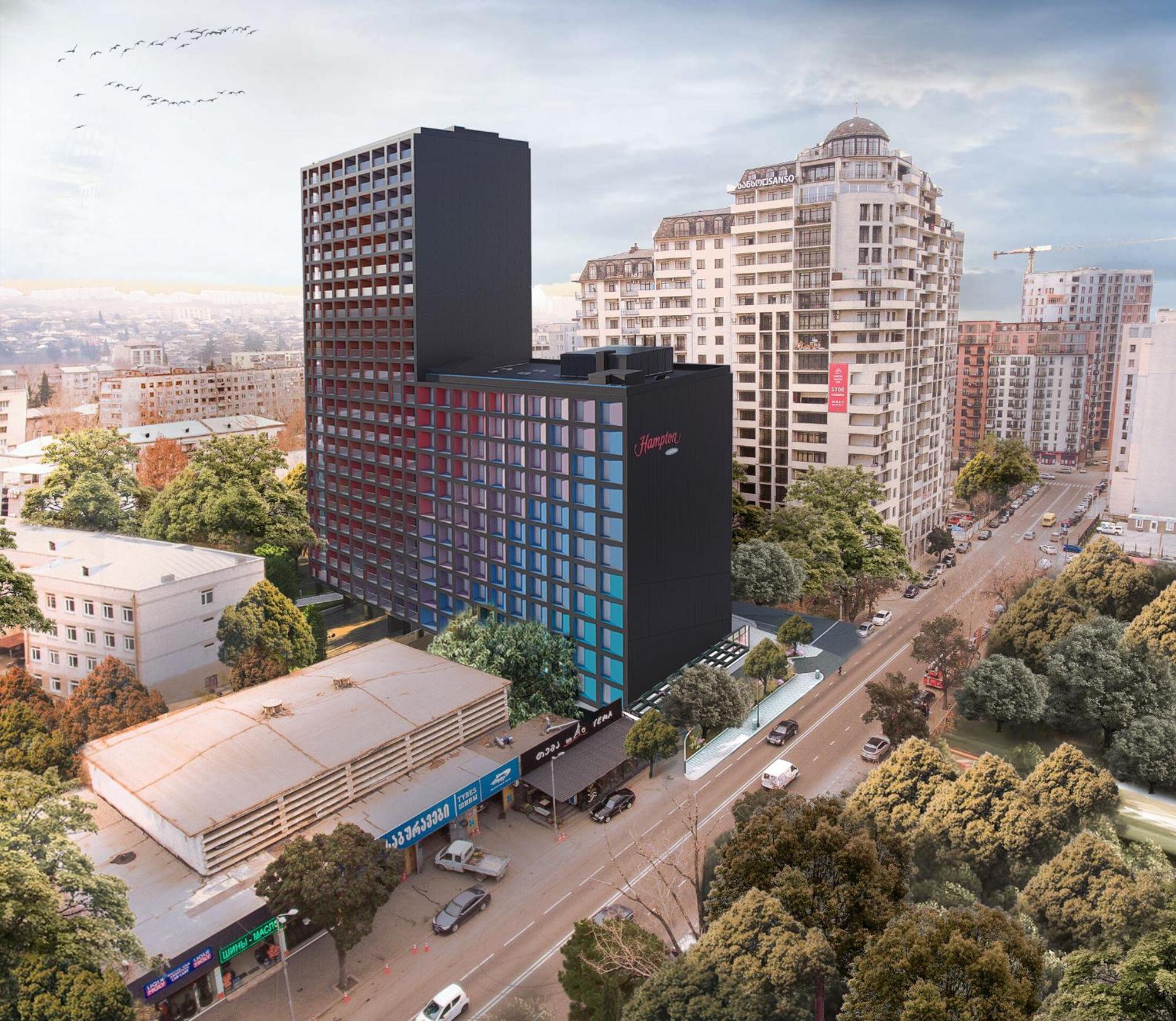 Tbilisi Hilton Apartment מראה חיצוני תמונה
